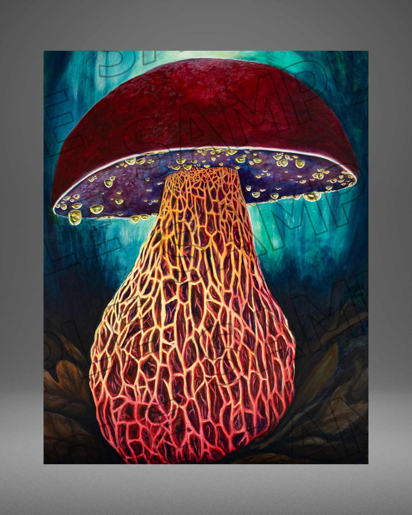 Guttation - 9" x 12" Giclée Print